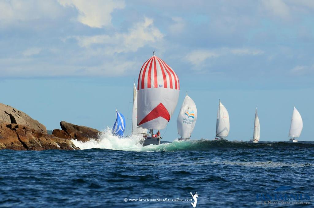 Glorious conditions and scenery with the passage race - Sail Port Stephens © Nic Douglass / www.AdventuresofaSailorGirl.com